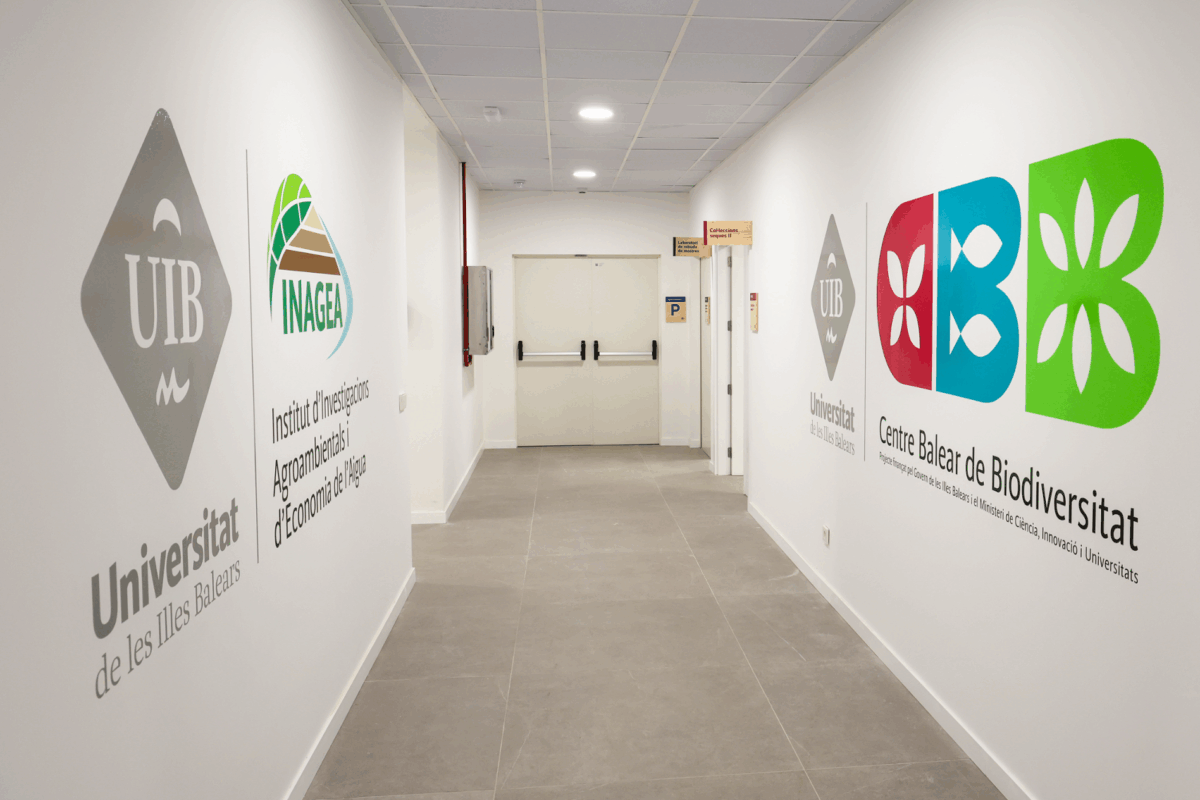 New laboratories of the Balearic Center for Biodiversity and INAGEA at the Balearic Research Complex in ParcBit